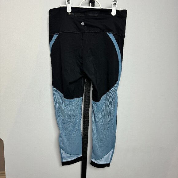 NWOT - LuluLemon Leggings with Mesh, size 10 - Picture 2 of 7
